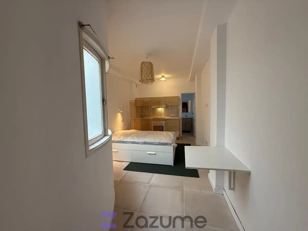 Schlafzimmer von Wohnung zur Miete in Las Palmas de Gran Canaria mit Parkett, Möbliert und Ofen