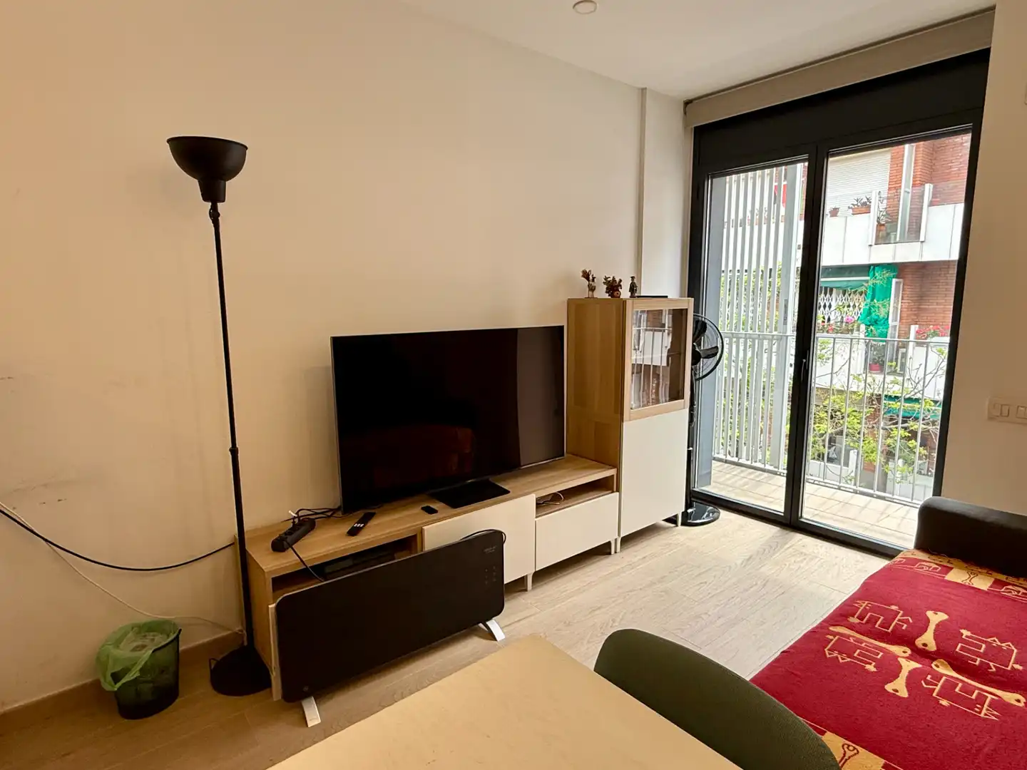 Wohnzimmer von Wohnung zum Verkauf in Barcelona mit Klimaanlage, Heizung und Parkett