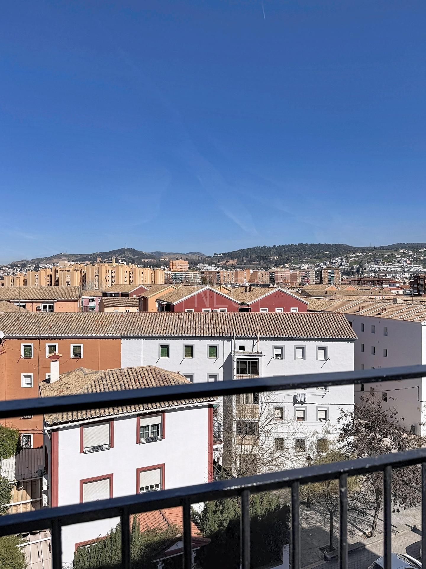 Exterior view of Flat for sale in  Granada Capital  with Air Conditioner and Balcony
