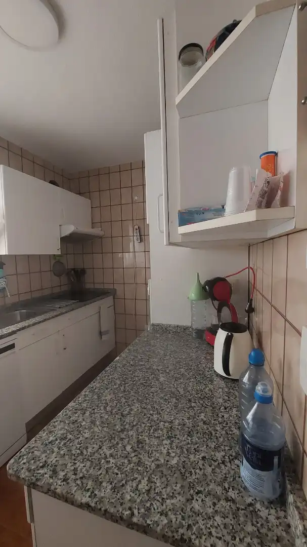 Küche von Einfamilien-Reihenhaus zum Verkauf in La Manga del Mar Menor mit Klimaanlage, Heizung und Terrasse