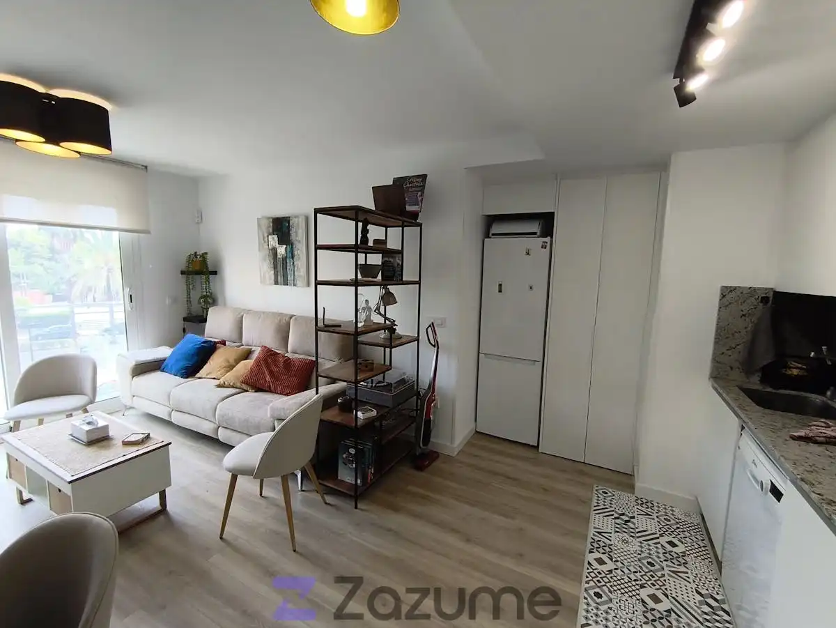 Sala de estar de Piso de alquiler en Valencia con Aire acondicionado, Parquet y Trastero