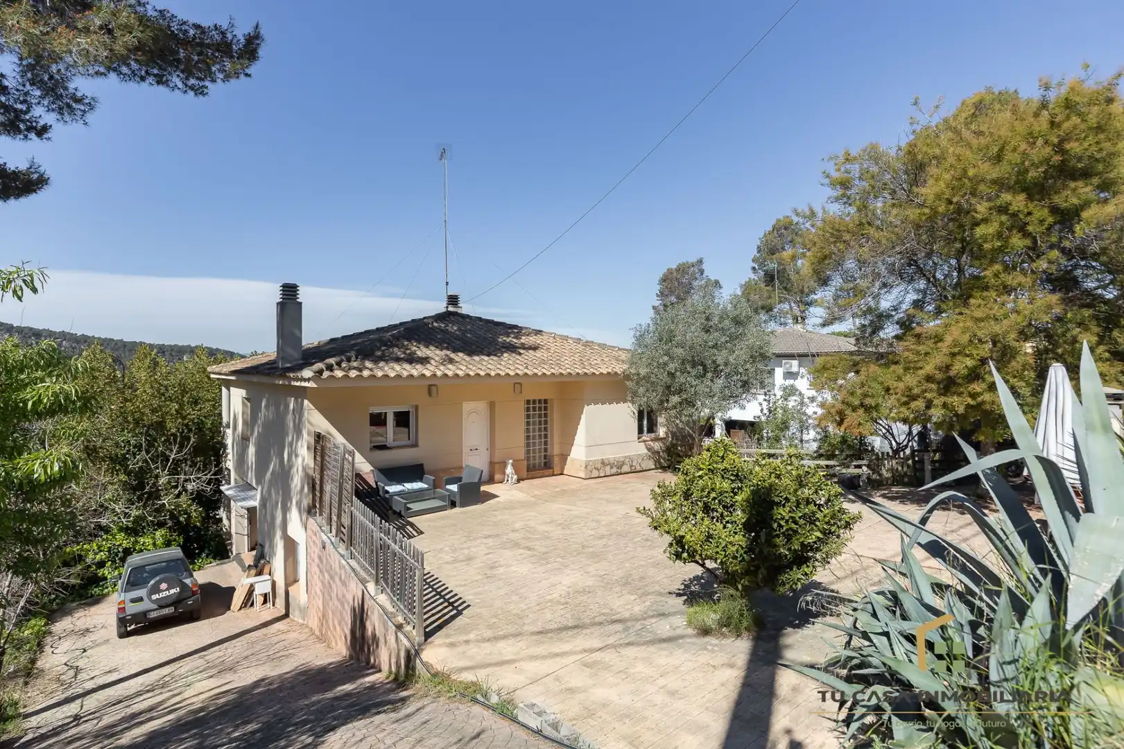 Jardí de Finca rústica en venda en Castellví de Rosanes amb Calefacció, Jardí privat i Traster