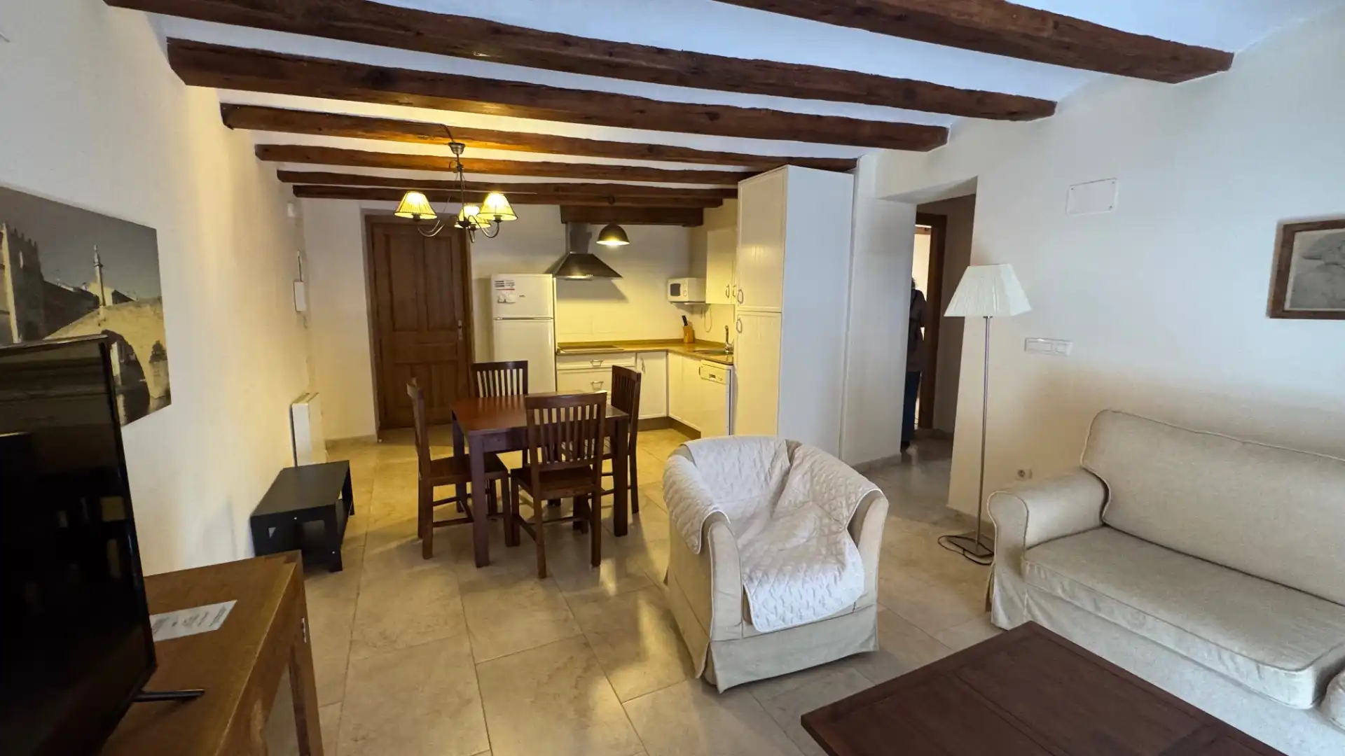 Sala de estar de Edificio en venta en Fuentespalda