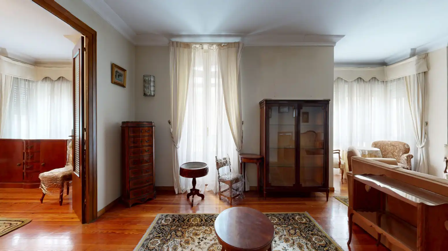 Living room of Houses for sale in Tafalla  with Heating, Private garden and Parquet flooring