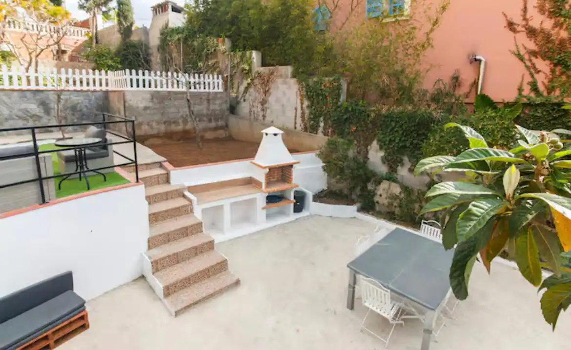 Terrassa de Casa o xalet en venda en Olivella amb Aire condicionat, Jardí privat i Terrassa