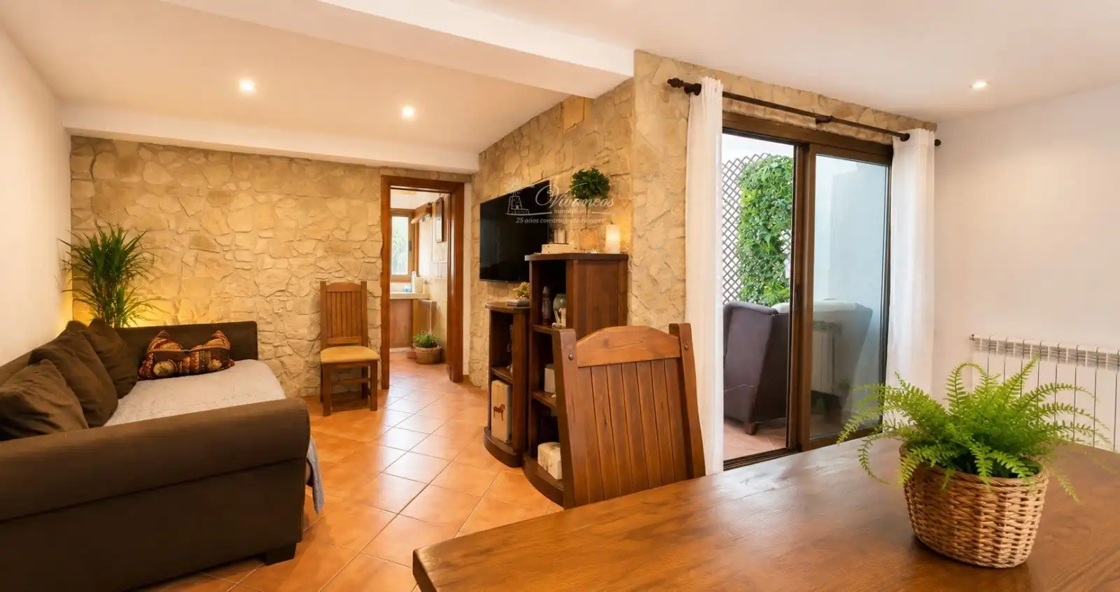 Sala d'estar de Casa o xalet en venda en  Palma de Mallorca amb Aire condicionat i Jardí privat
