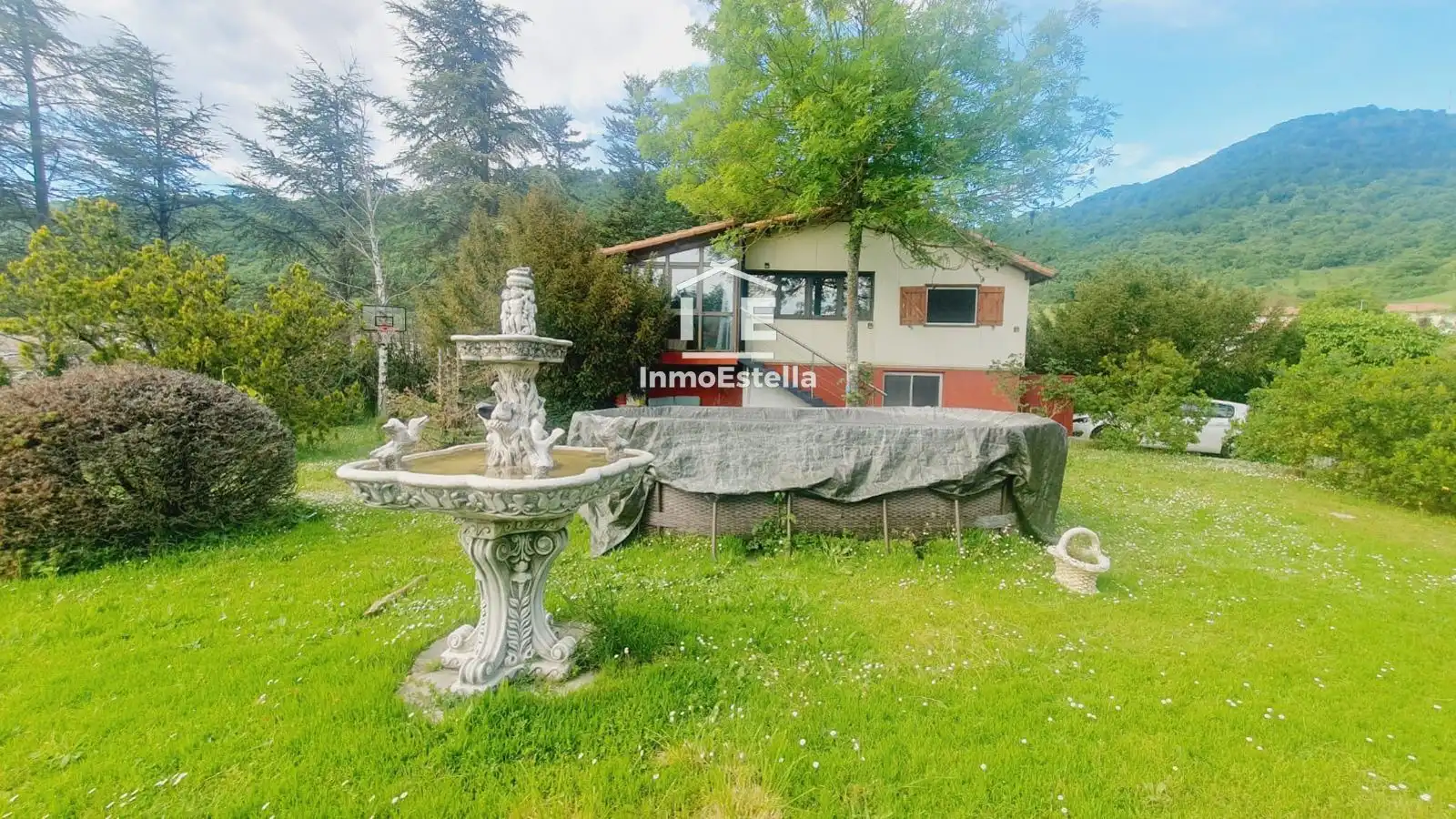 Garten von Haus oder Chalet zum Verkauf in Améscoa Baja mit Heizung, Privatgarten und Terrasse