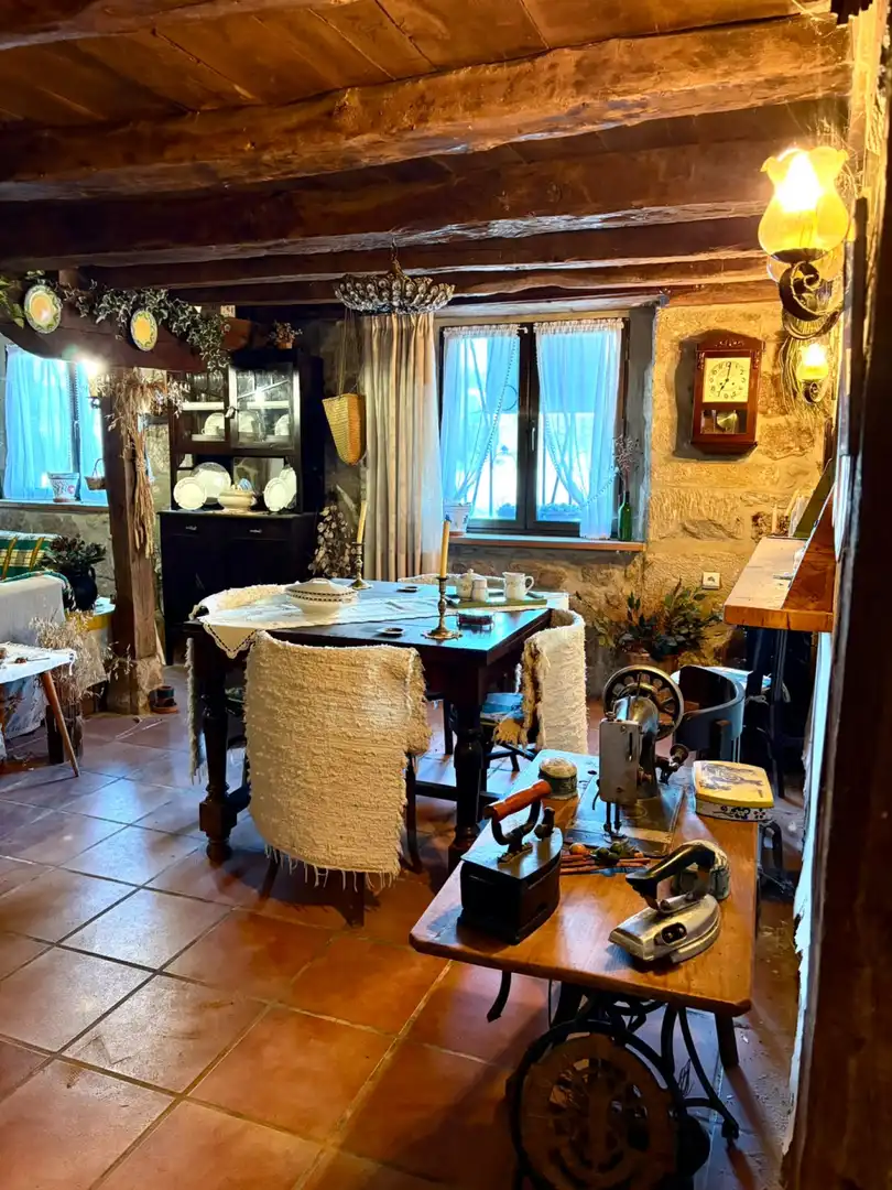 Dining room of Houses for sale in Aguilar de Campoo  with Heating, Storage room and Furnished