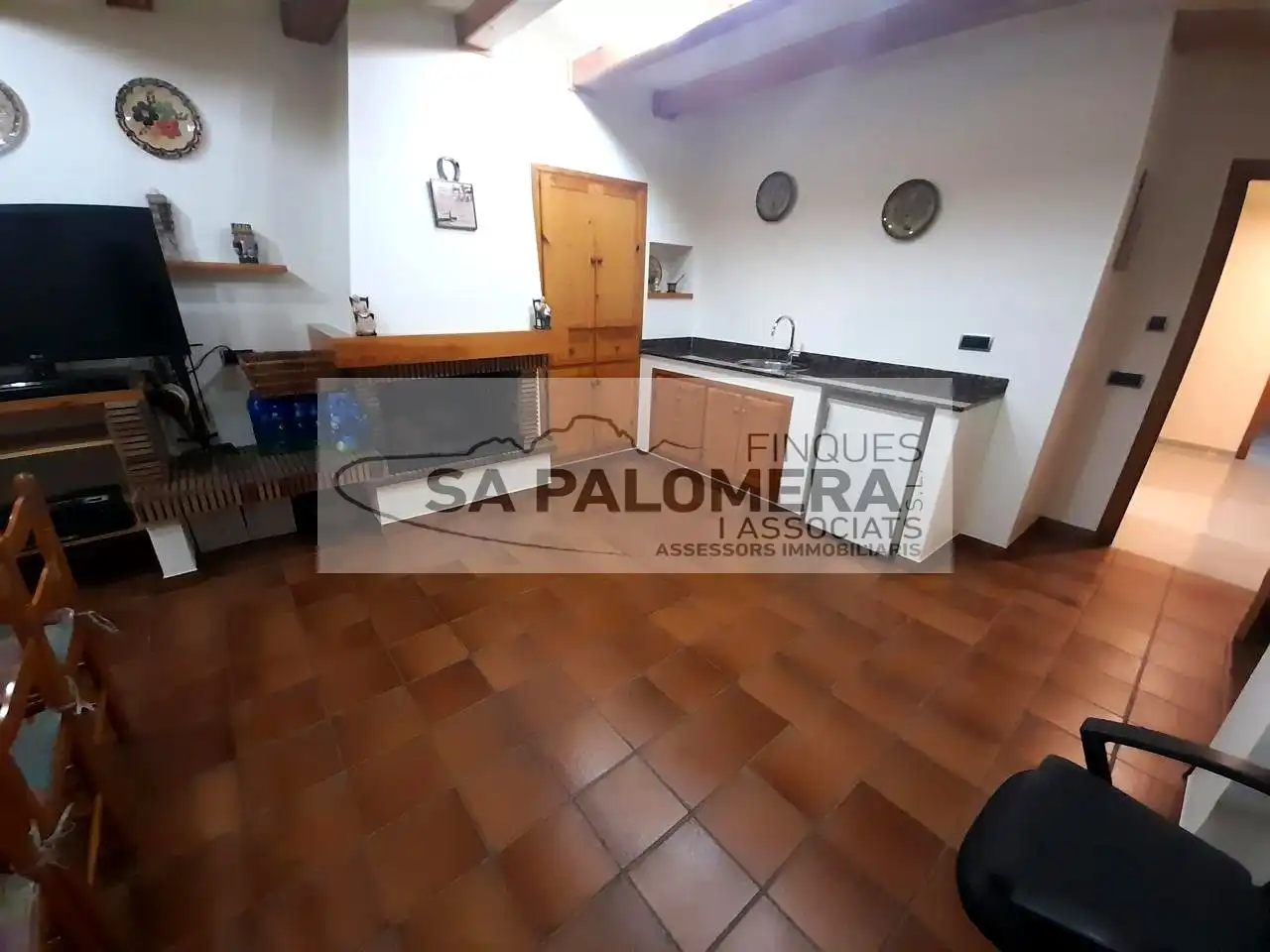 Cocina de Casa o chalet en venta en Blanes con Aire acondicionado, Jardín privado y Terraza
