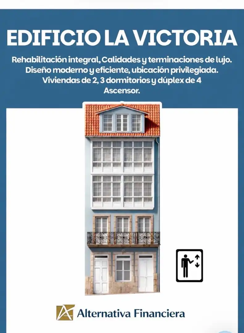 Vista exterior de Dúplex en venda en Ferrol amb Balcó