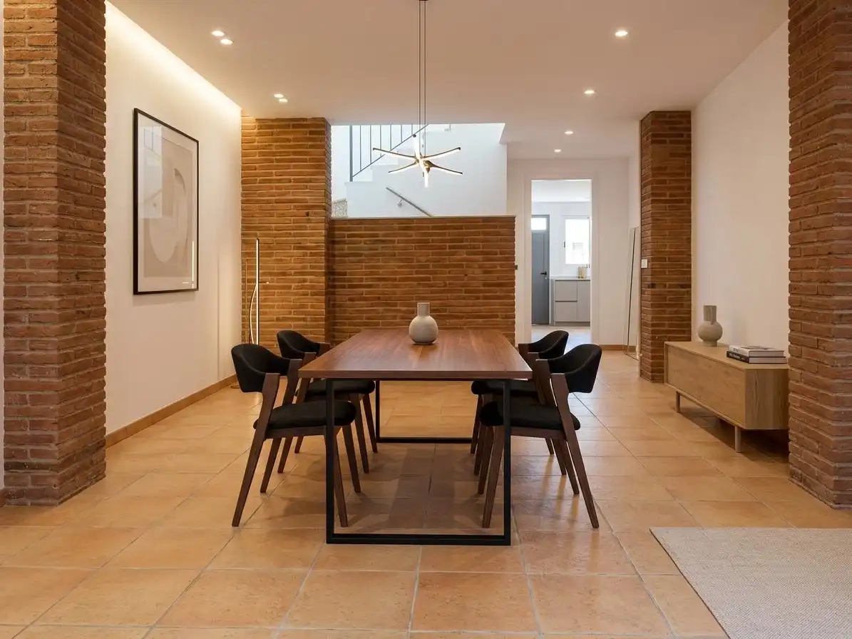 Dining room of Detached homes for sale in Terrassa  with Air Conditioner and Heating