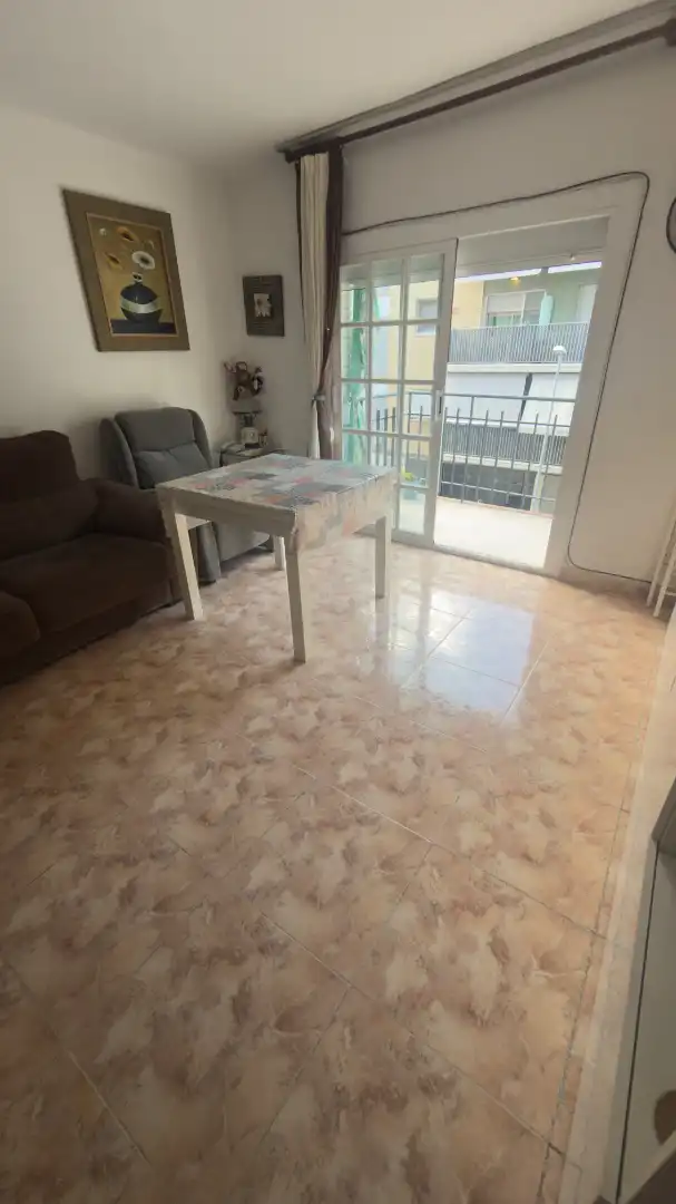 Sala d'estar de Pis en venda en Vilanova i la Geltrú amb Aire condicionat, Calefacció i Forn