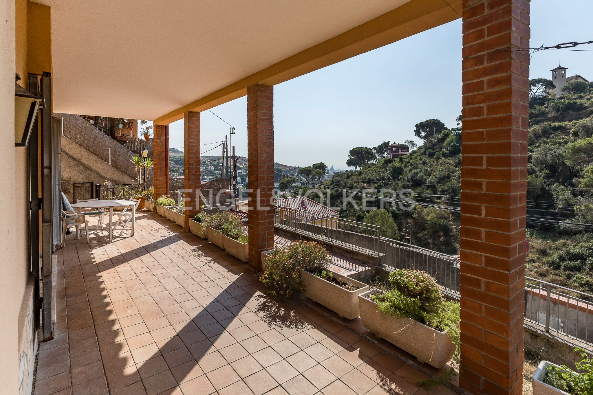 Terraza de Casa o chalet en venta en  Barcelona Capital con Calefacción, Jardín privado y Terraza