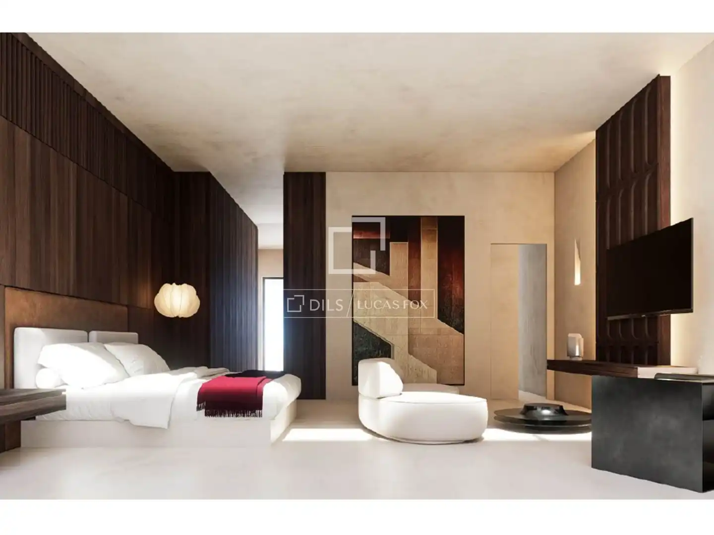 Wohnzimmer von Grundstücke zum Verkauf in Madrid