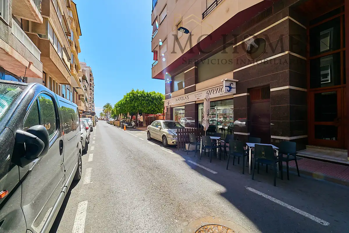 Exterior view of Flat for sale in Santa Pola  with Air Conditioner, Heating and Oven