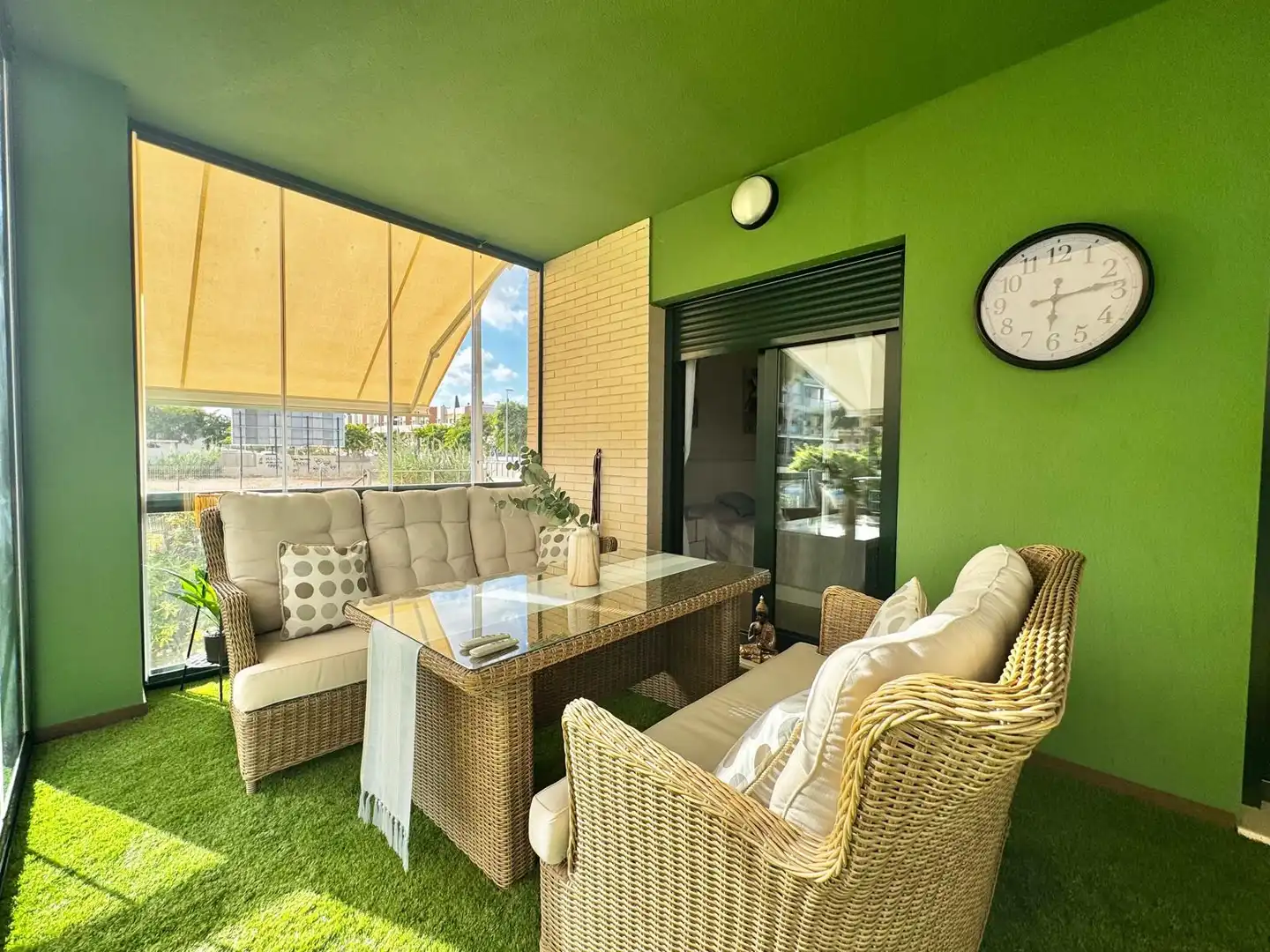 Terraza de Casa o chalet de alquiler en Pilar de la Horadada con Aire acondicionado, Calefacción y Terraza
