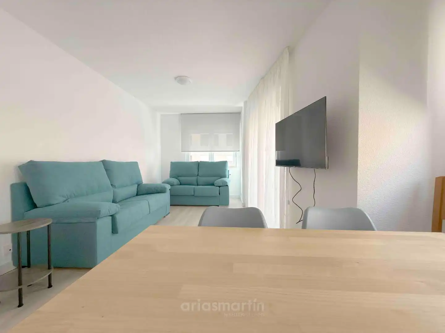 Sala de estar de Piso de alquiler en Salamanca con Calefacción, Terraza y Amueblado