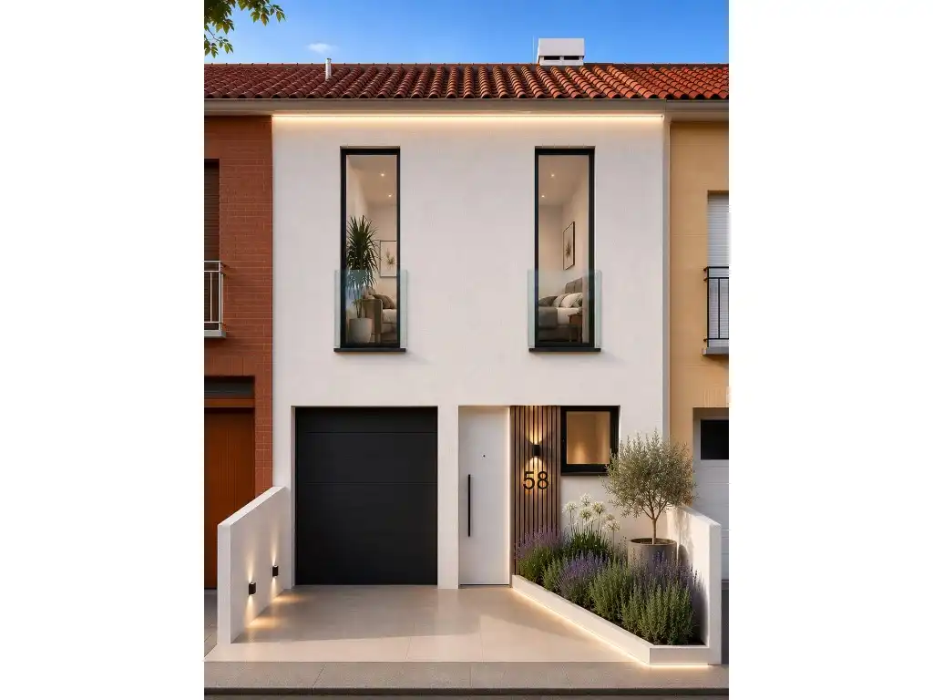 Vista exterior de Casa o xalet en venda en Poble Nou