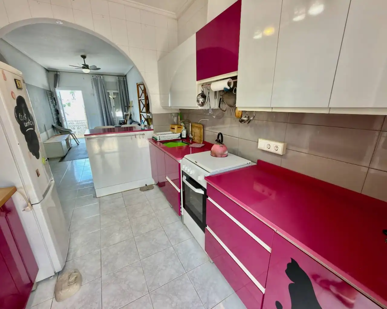 Cuina de Casa o xalet en venda en Rojales amb Jardí privat, Terrassa i Traster
