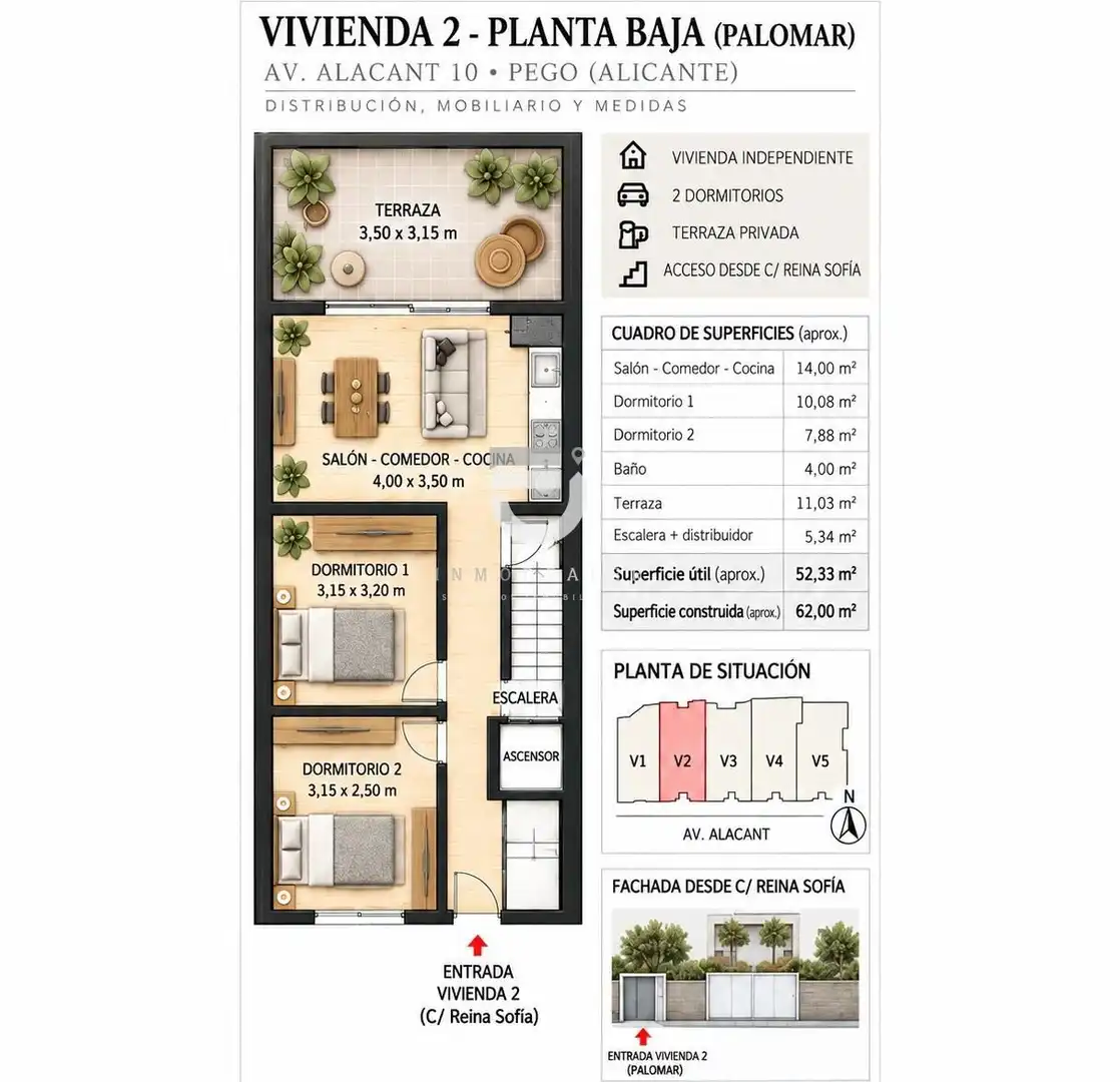 House with terrace for sale in Pego, imagen 42