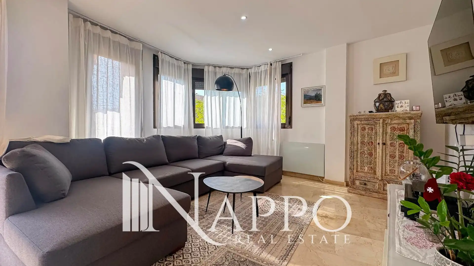 Living room of Flat for sale in  Palma de Mallorca  with Air Conditioner, Heating and Terrace