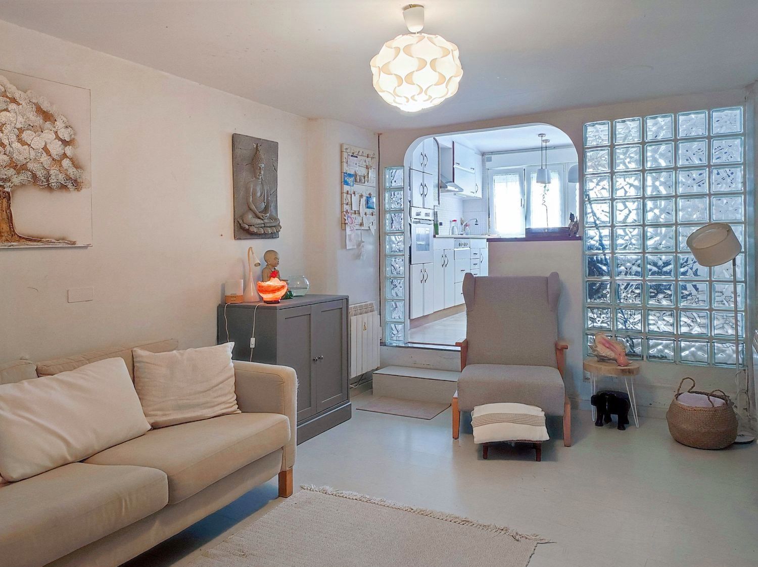 Living room of House or chalet for sale in Arteixo  with Heating, Parquet flooring and Terrace