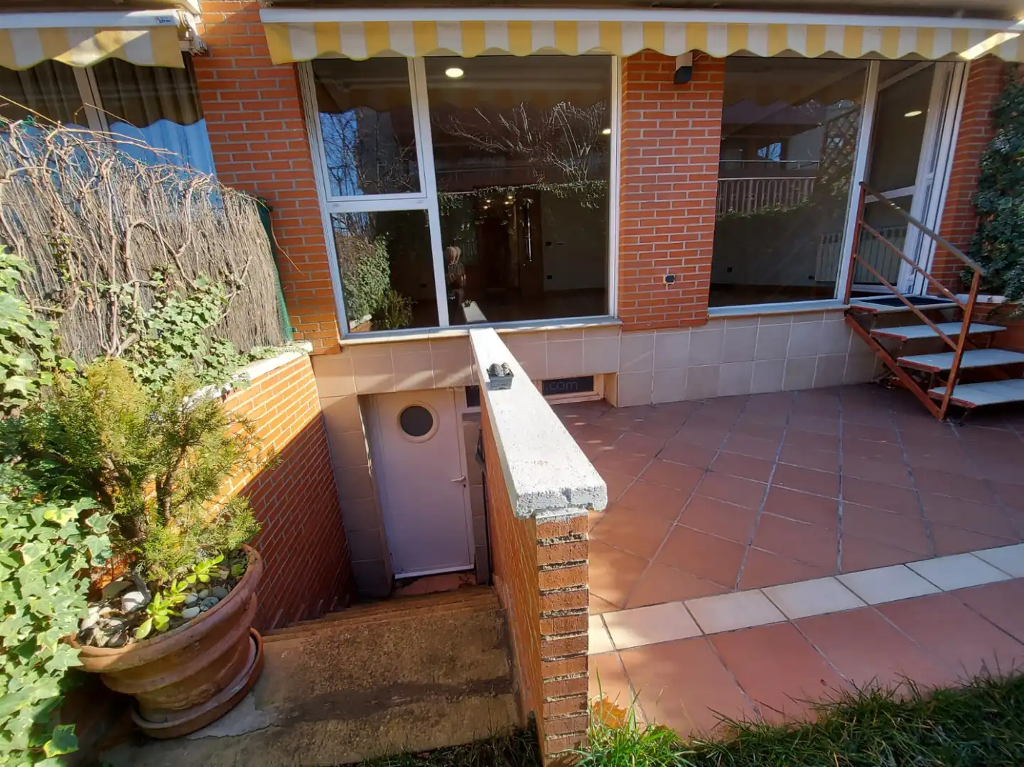 Terraza de Casa o chalet en venta en  Logroño con Aire acondicionado, Calefacción y Jardín privado