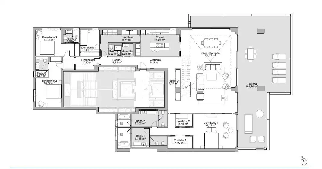 Attique avec terrasse à vendre à Calle pacífico 92, imagen 41