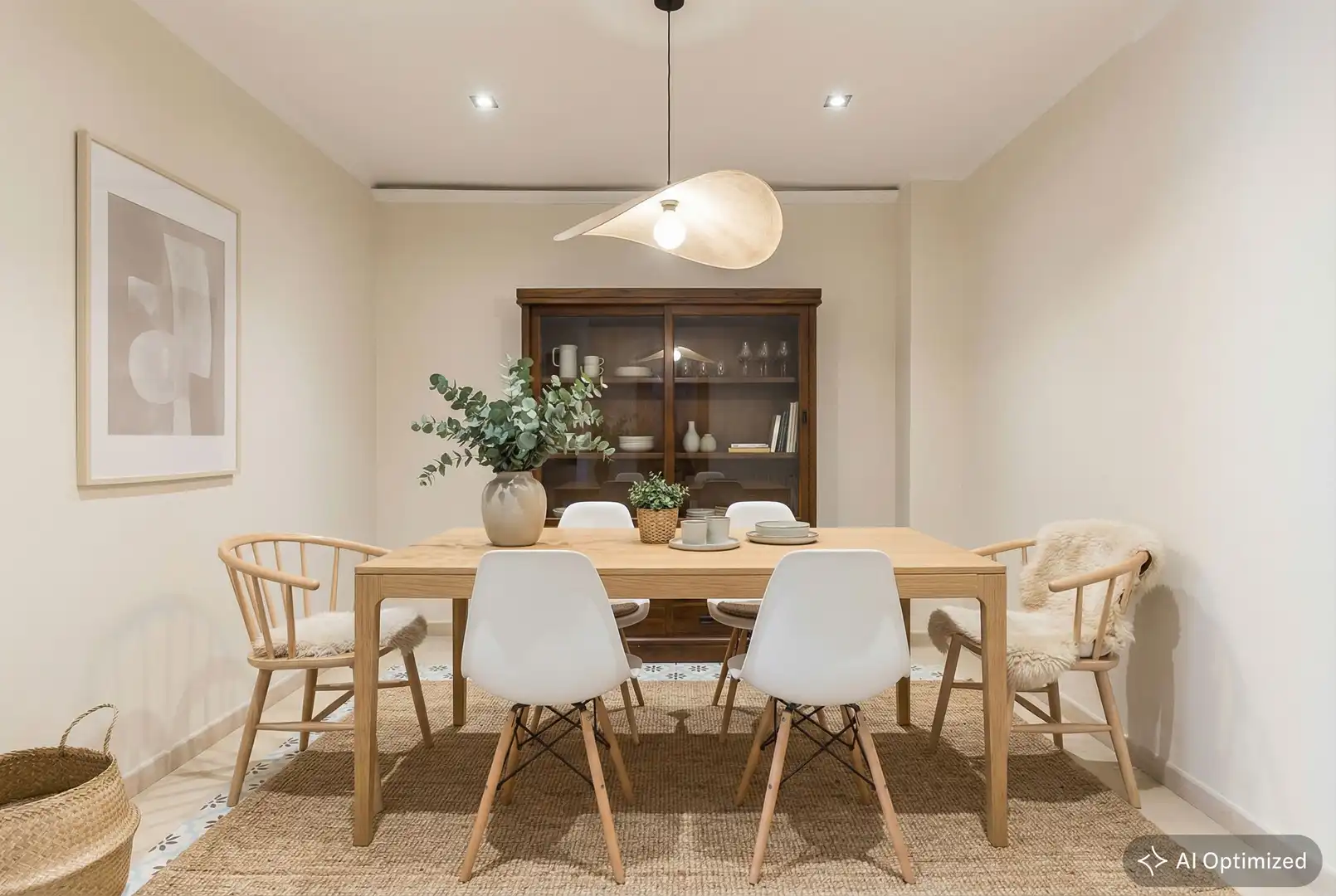 Dining room of Houses for sale in Barcelona  with Air Conditioner, Heating and Terrace