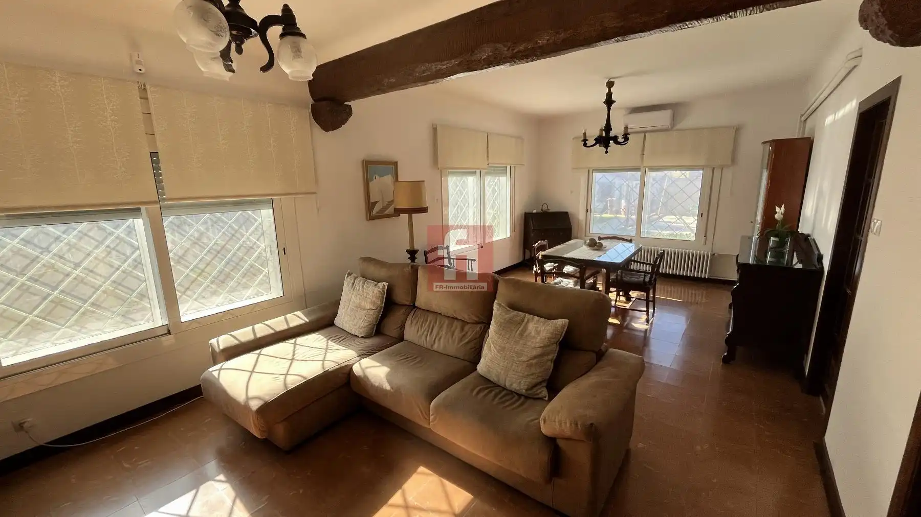 Living room of Country homes for sale in Santa Margarida I Els Monjos  with Air Conditioner, Heating and Storage room