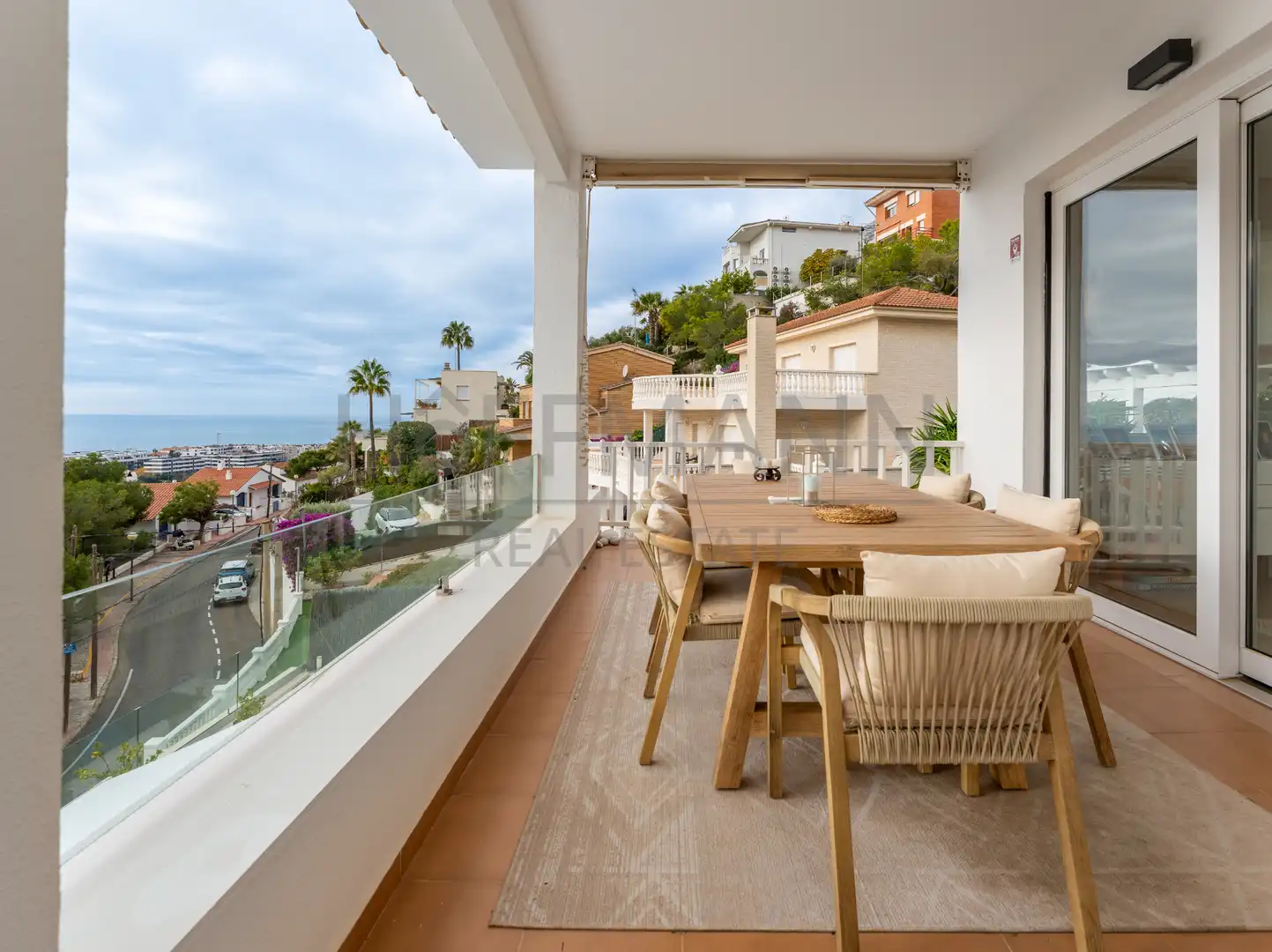 Terraza de Casa o chalet en venta en Sitges con Aire acondicionado, Calefacción y Jardín privado