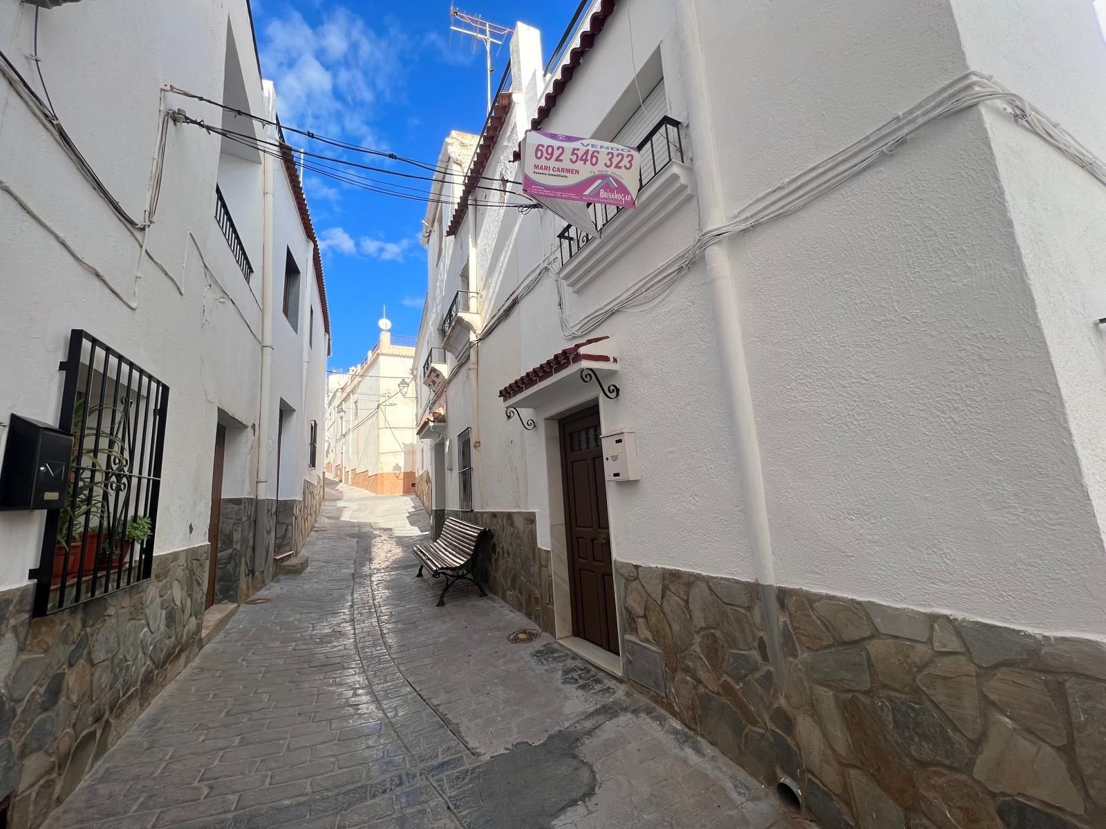 Exterior view of House or chalet for sale in Laujar de Andarax  with Terrace