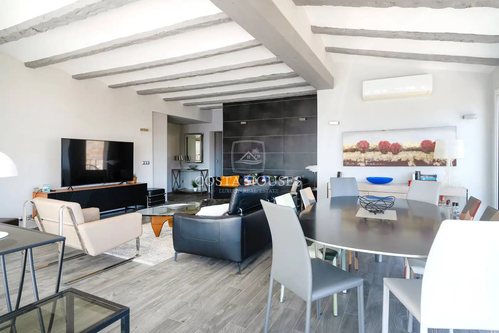 Living room of Houses for sale in Jávea / Xàbia  with Air Conditioner, Private garden and Terrace