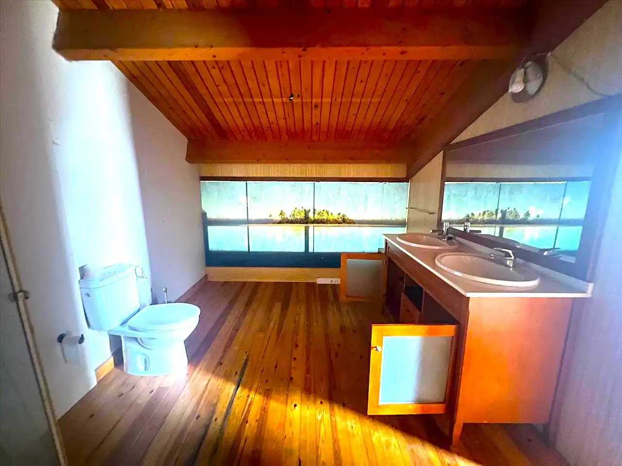 Baño de Casa adosada en venta en Arteixo con Jardín privado y Parquet