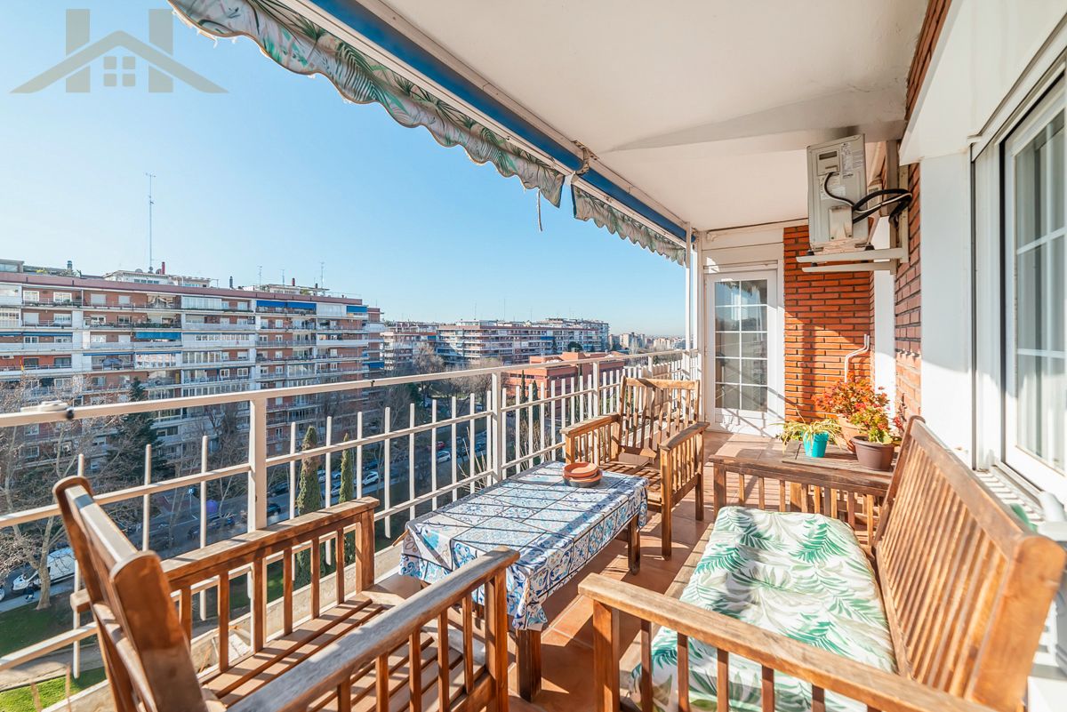 Balcony of Flat for sale in Móstoles  with Air Conditioner, Heating and Terrace