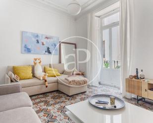 Living room of Flat to rent in  Valencia Capital  with Heating, Storage room and Furnished