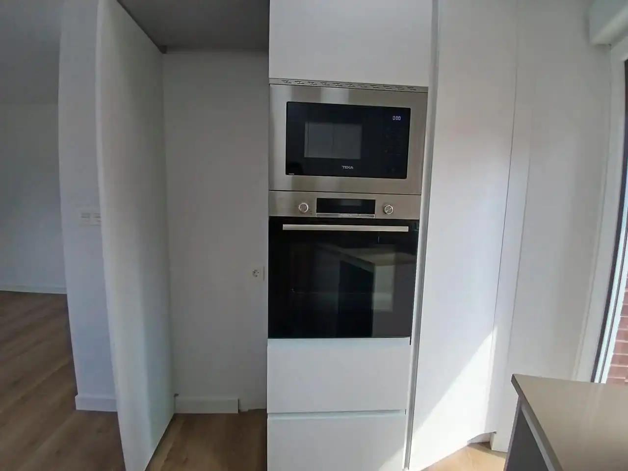 Kitchen of Flat for sale in Castro-Urdiales  with Heating, Parquet flooring and Balcony