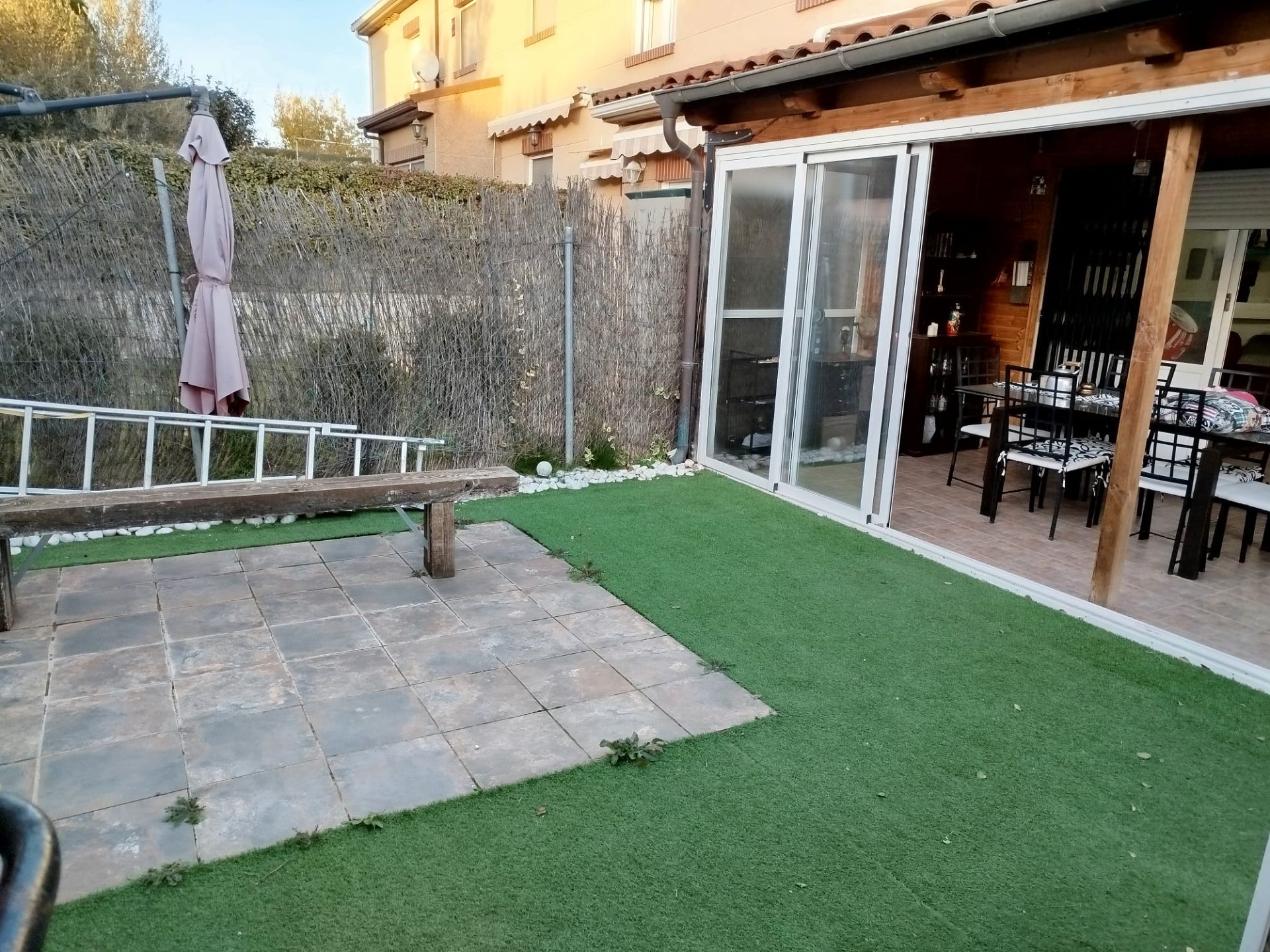 Terrassa de Casa o xalet en venda en Siétamo amb Moblat