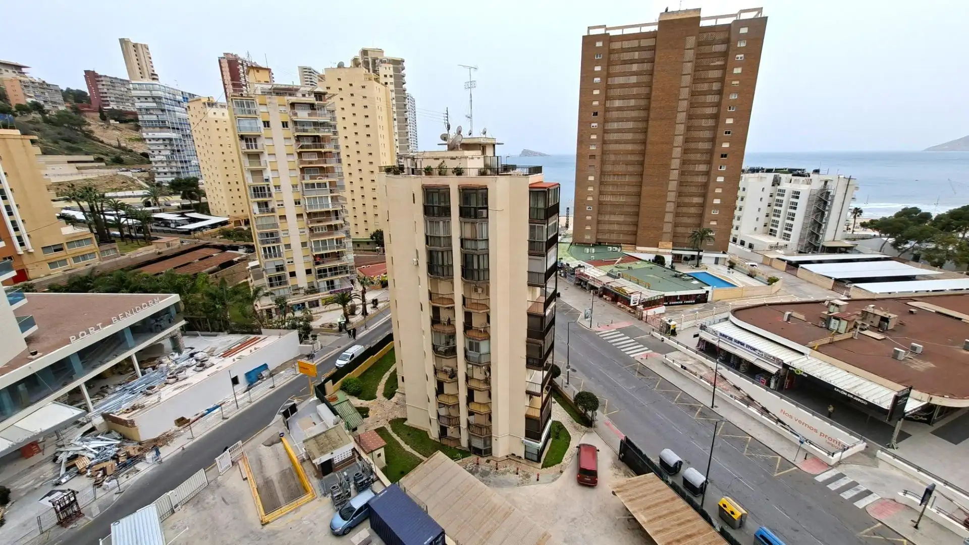 Exterior view of Apartments for sale in Benidorm  with Heating, Furnished and Community pool