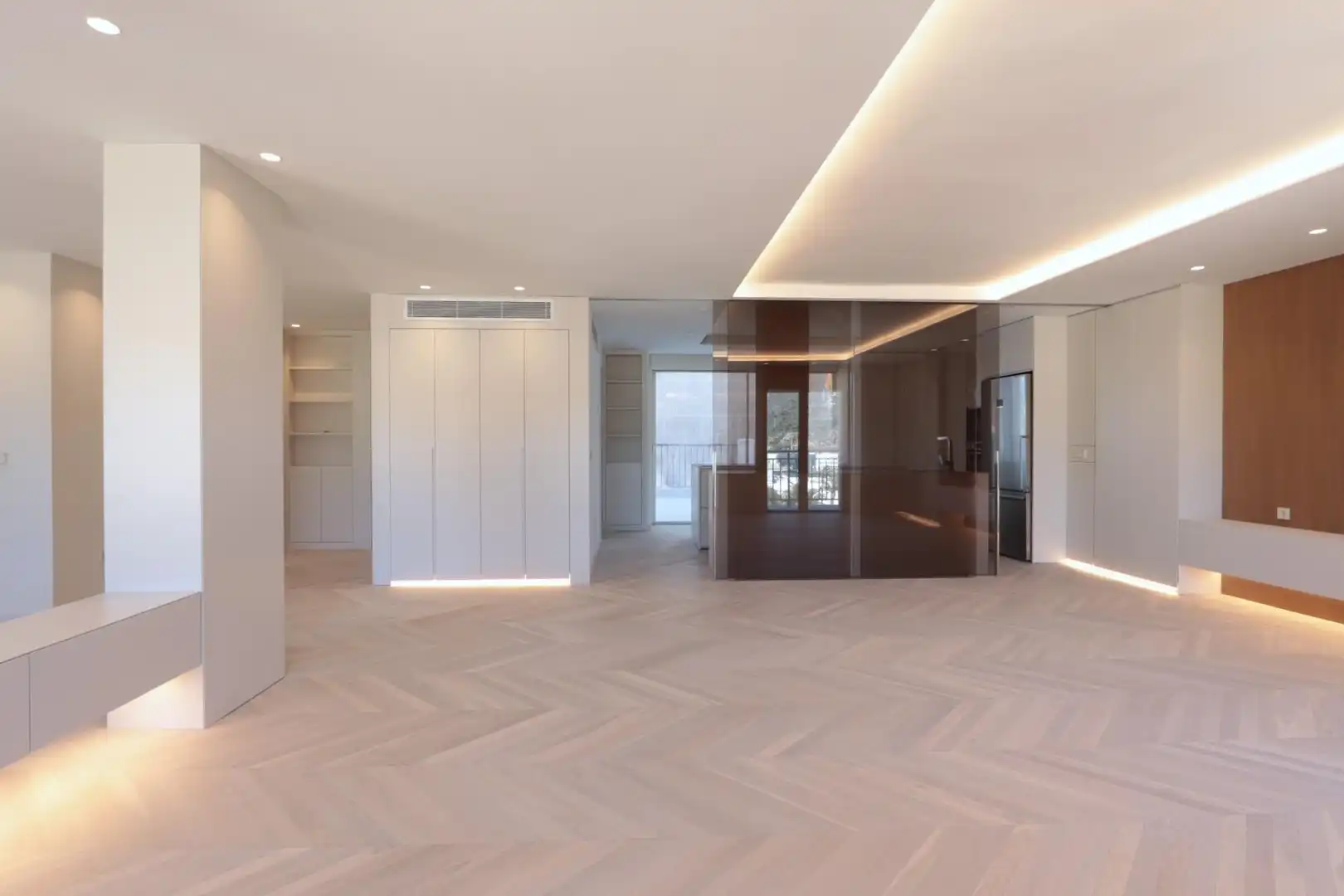 Wohnzimmer von Dachboden zum Verkauf in Cartagena mit Klimaanlage, Heizung und Parkett