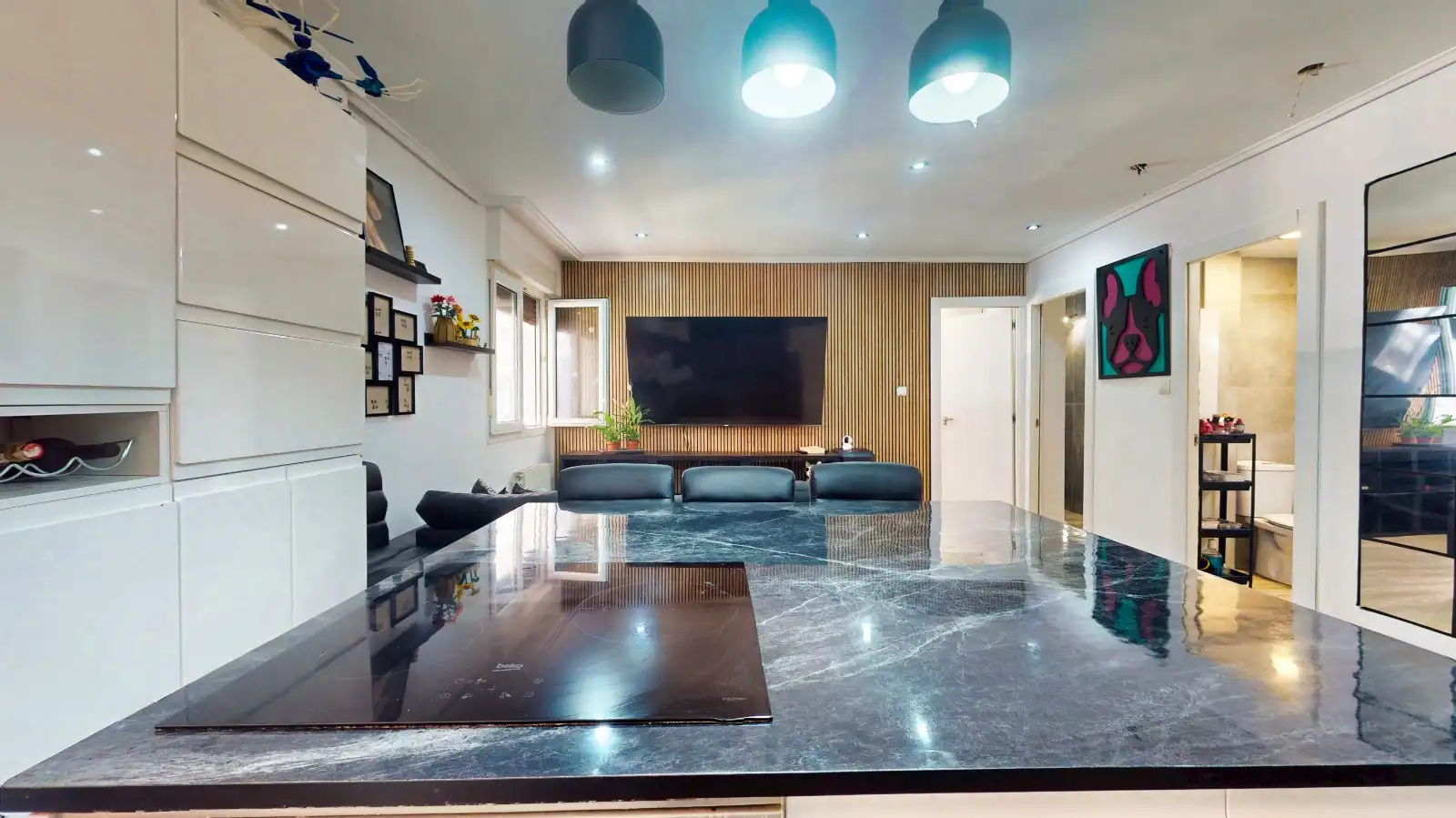 Kitchen of Flat for sale in Bilbao   with Heating