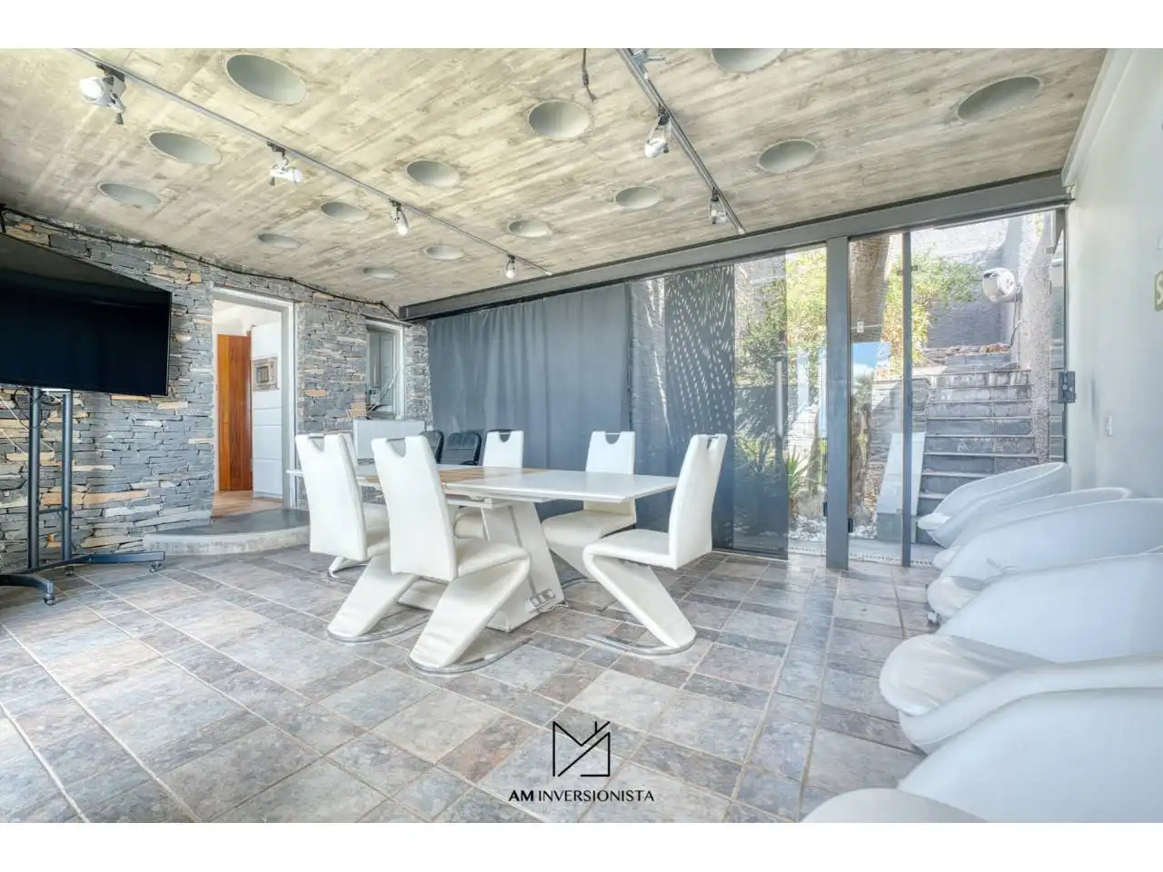 Terraza de Casa o chalet en venta en El Rosario con Aire acondicionado, Calefacción y Jardín privado