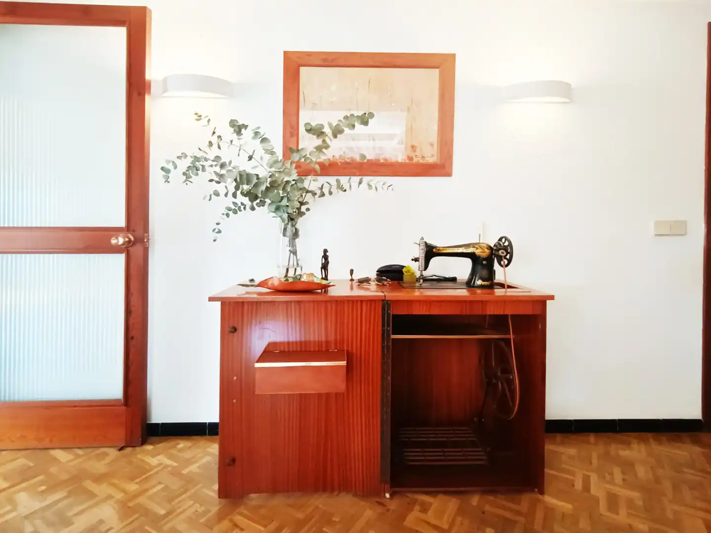 Schlafzimmer von Wohnung zum Verkauf in  Palma de Mallorca mit Klimaanlage, Parkett und Abstellraum