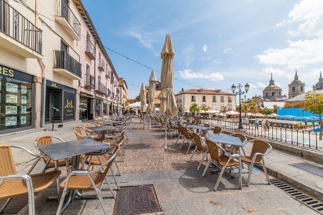 Terrassa de Apartament en venda en San Lorenzo de El Escorial