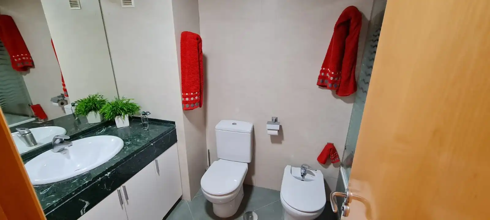 Bathroom of Flat for sale in Roquetas de Mar  with Terrace and Community pool