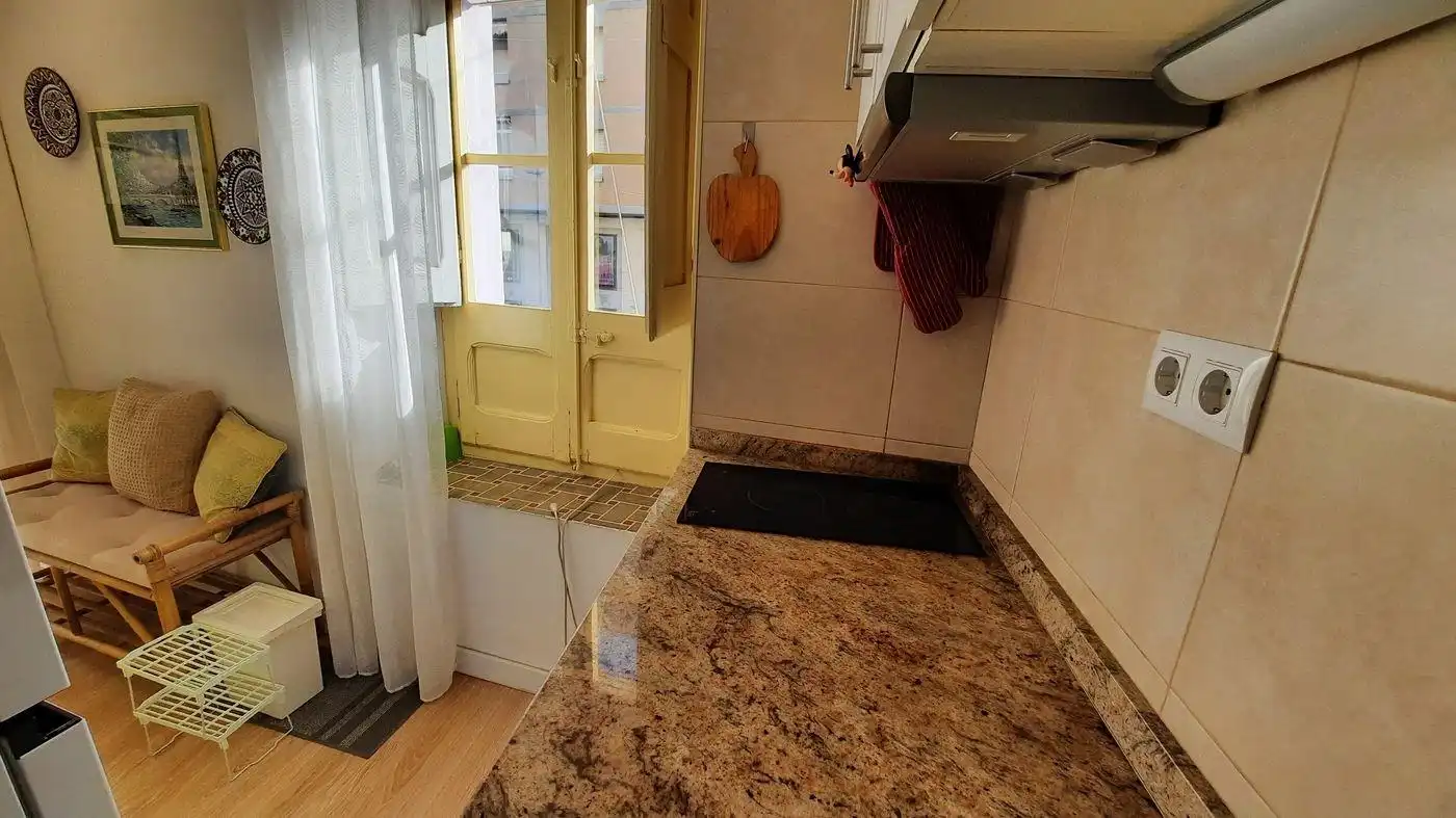 Kitchen of Apartments for sale in La Ràpita  with Air Conditioner, Parquet flooring and Furnished