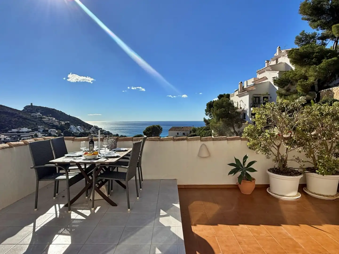 Terrassa de Apartament en venda en Moraira amb Aire condicionat, Calefacció i Terrassa