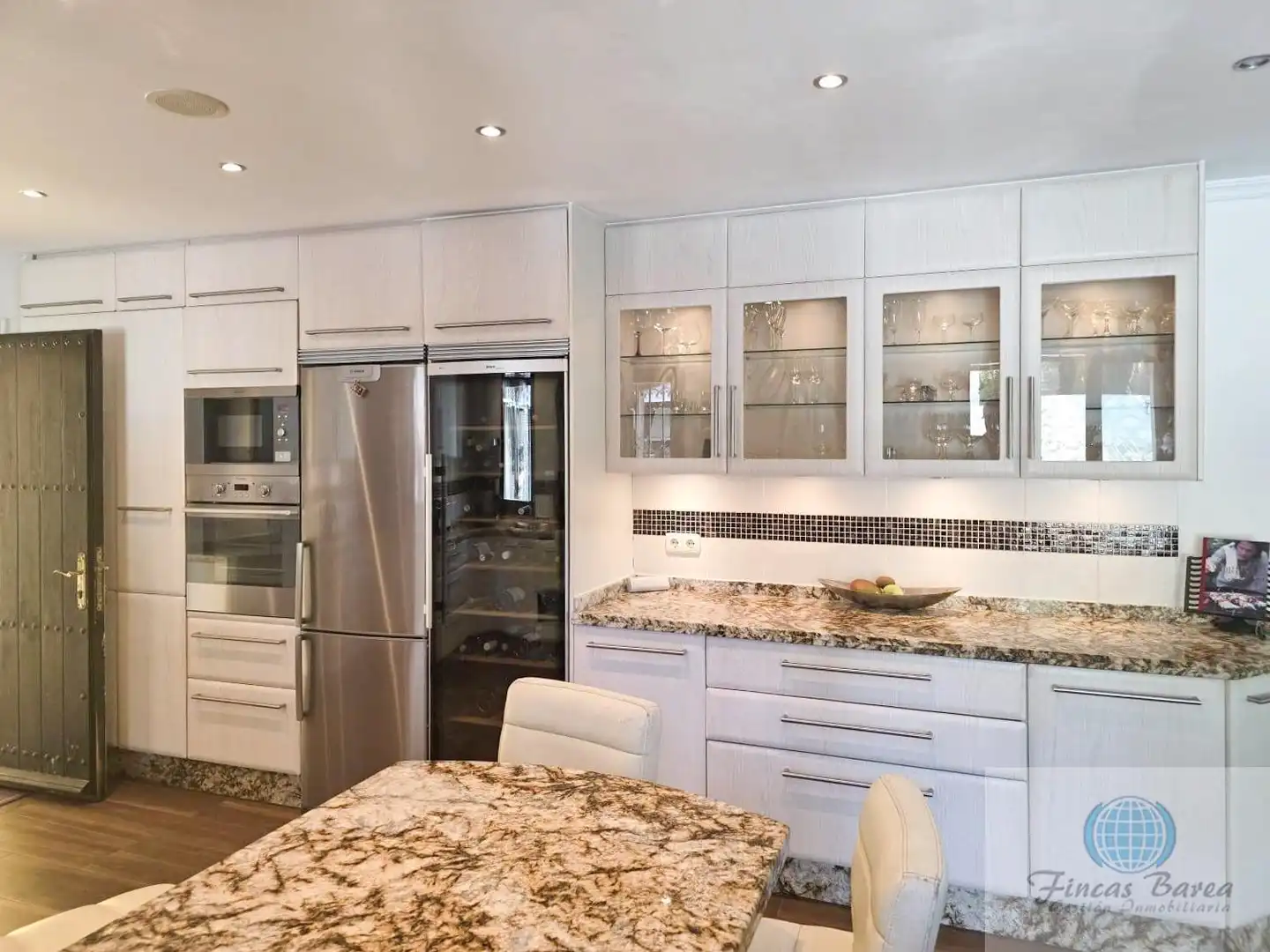 Kitchen of Houses for sale in Mijas  with Air Conditioner, Terrace and Storage room
