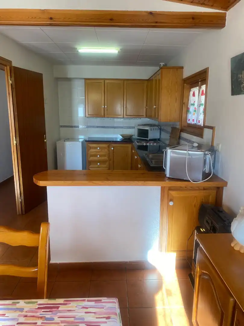 Kitchen of Flat for rent in Camprodon  with Terrace, Furnished and Washing machine