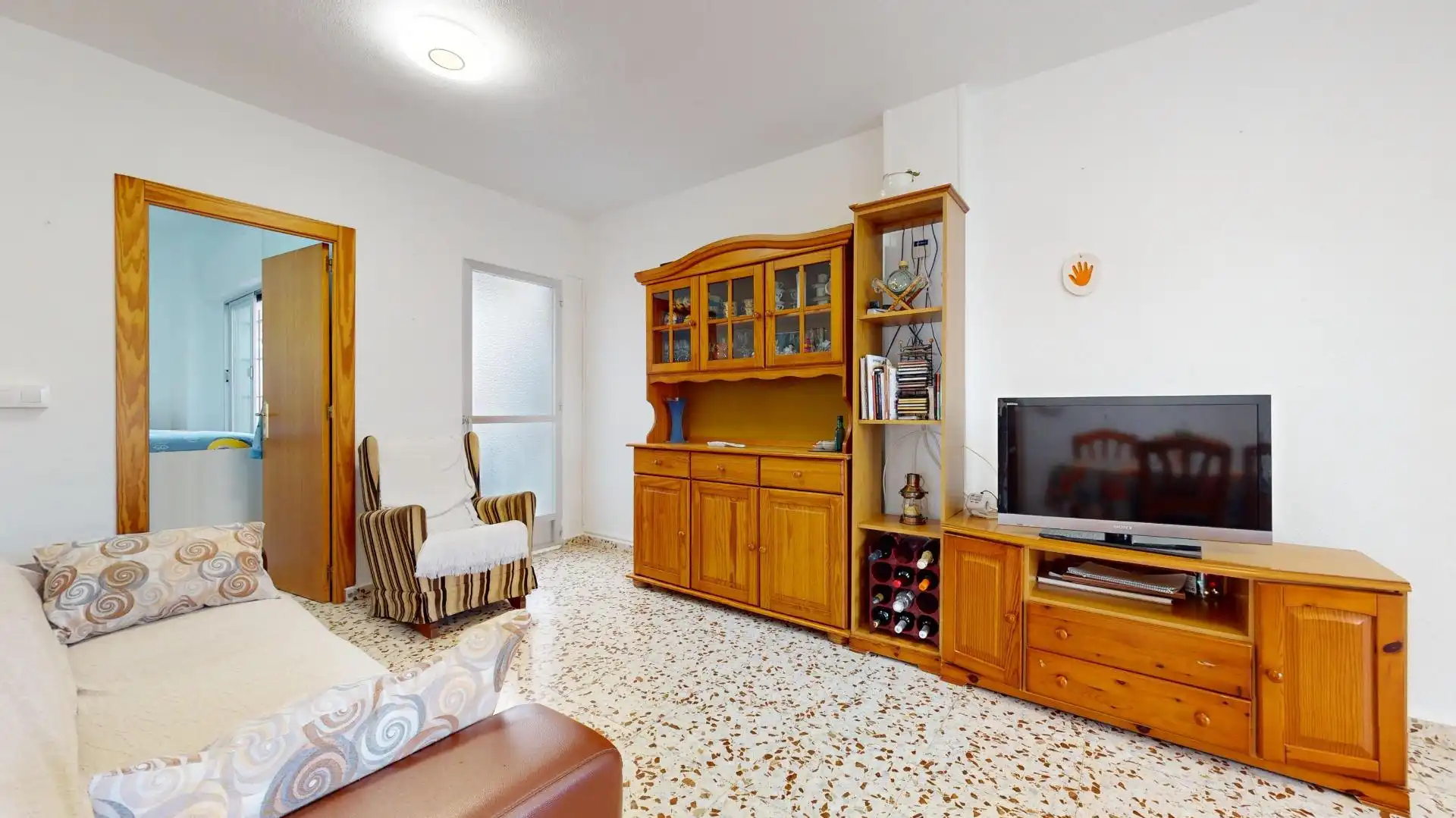 Sala de estar de Apartamento en venta en San Pedro del Pinatar con Trastero y Balcón